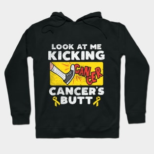 Look At Me Kicking Cancer's Butt Hoodie